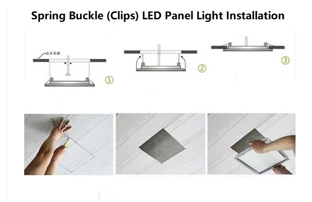 China Factory New ERP Standard 6060 LED Backlit Panel Light Flat LED Panel Ugr<17