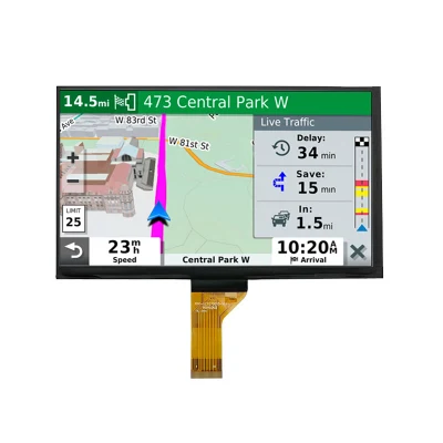 7 polegadas 10240*600 IPS LCD com interface Mipi TFT LCD com opção de tela de toque capacitiva