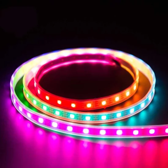 Glite 60LEDs 5V RGB Magic Digital LED Pixel Strip Ws2812 Não