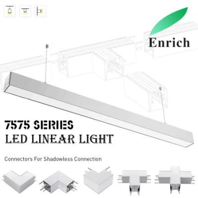 Luz de entroncamento linear LED de conexão perfeita com formas DIY